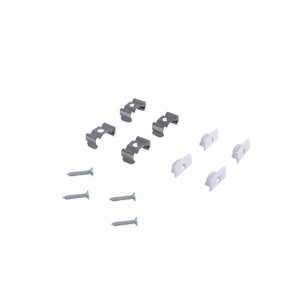 Perfil tira LED superficie - 17x8mm - Kit completo - 2 metros (19)