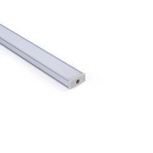 Perfil tira LED superficie - 17x8mm - Kit completo - 2 metros (6)