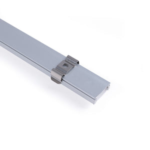 Perfil tira LED superficie - 17x8mm - Kit completo - 2 metros (8)