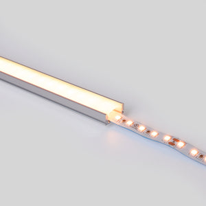 Perfil tira LED superficie - 17x8mm - Kit completo - 2 metros (10)