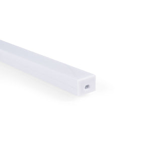 Perfil de aluminio para tira LED con difusor - Superficie - Kit completo - 18 x13mm - Tira LED ≤ 15 mm - 2 metros - Barcelona Led-