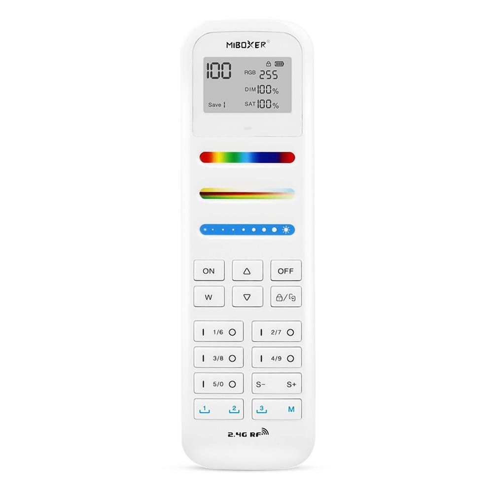 Mando a distancia LED RGB + CCT - 100 Zonas - BLANCO - FUT100 - Mi Light