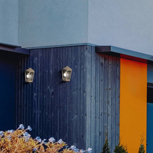 Aplique de pared tipo farol FUMAGALLI "FABIO" - E27 - IP55 - Barcelona Led-Decoración