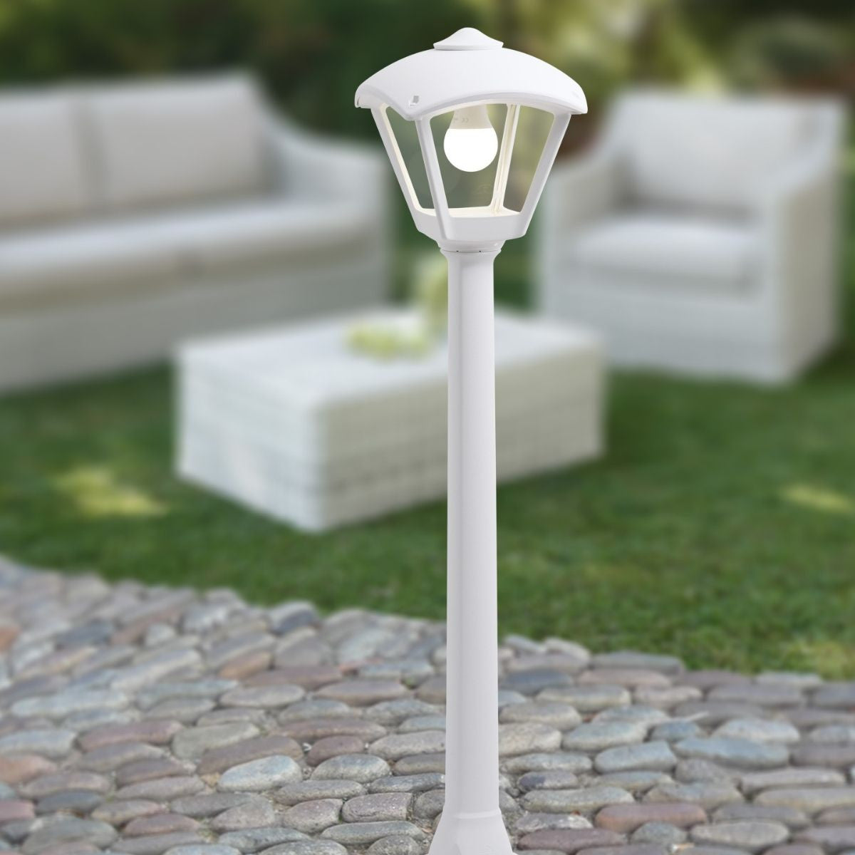 Farola LED exterior FUMAGALLI "Giaffa/Roby" - 94,5 cm - IP55 (1)