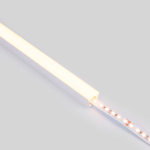 Perfil tira LED de superficie con difusor - Kit completo - 17,6x14,5mm - Tira LED ≤ 12 mm - 2 metros (17)