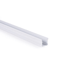 Perfil tira LED de superficie con difusor - Kit completo - 17,6x14,5mm - Tira LED ≤ 12 mm - 2 metros (19)