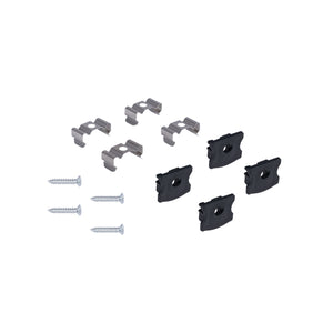 Perfil tira LED de superficie con difusor - Kit completo - 17,6x14,5mm - Tira LED ≤ 12 mm - 2 metros (30)