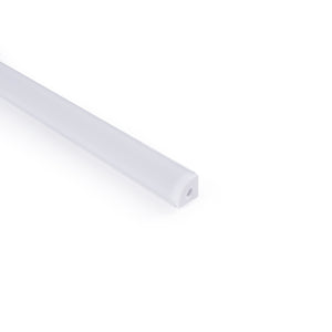Perfil tira LED de superficie para esquinas - Con difusor - Kit completo - 15,8x15,8mm - Tira LED ≤ 10 mm - 2 metros (9)