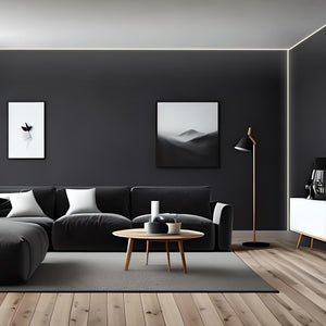 Perfil de aluminio de superficie para esquinas - Con difusor - Kit completo - 20x20mm - Tira LED hasta 10mm - 2 metros (47)