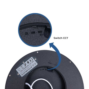 Plafón LED techo circular CCT 24W - IP40 - Barcelona Led-