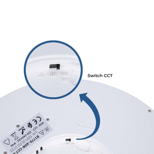 Plafón LED techo circular CCT 40W - IP40 - Barcelona Led-