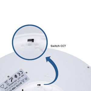Plafón LED techo circular CCT 18W - IP40 (34)