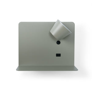 Aplique de pared para lectura con puerto USB "BASKOP" - 6W - Luz derecha (25)