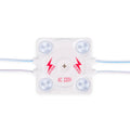 Square LED module for signage - 3.6W - 220V AC - IP65 - 165º. 3