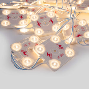 Módulo LED cuadrado para rótulos - 3.6W - 220V AC - IP65 - 165º (16)