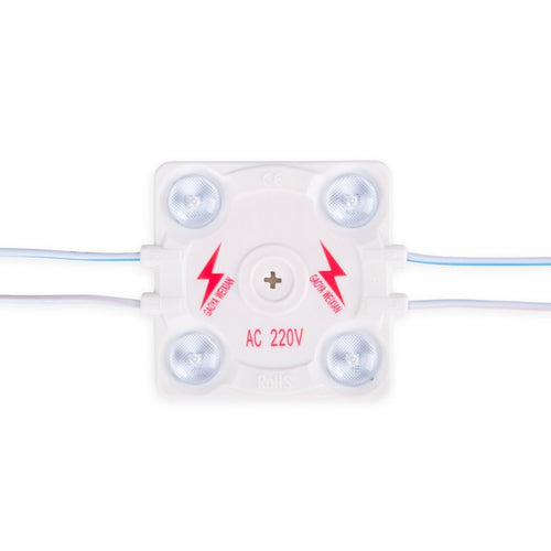 Square LED module for signage - 3.6W - 220V AC - IP65 - 165º.