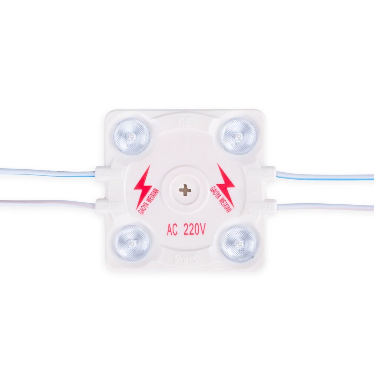 Módulo LED cuadrado para rótulos - 3.6W - 220V AC - IP65 - 165º - Barcelona Led-