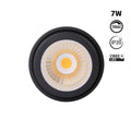 Moduł LED 7W do pierścienia downlight MR16/GU10 - Możliwość ściemniania przez TRIAC - 45º - CRI 90 2