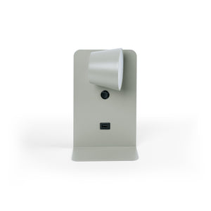 Pack x 2 - Aplique de pared para lectura con puerto USB "BASKOP" - 6W - Diseño vertical (48)