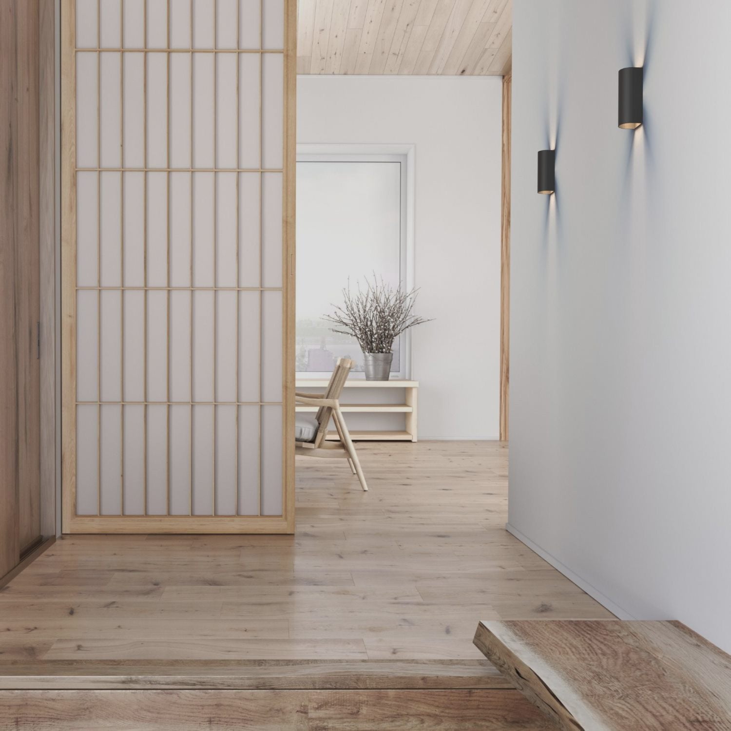 Aplique de pared interior "UP and Down" TUB GU10 (1)