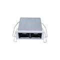 Spot linéaire LED encastrable double 4W - UGR18 - IRC90 - Puce OSRAM 4