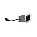 Spot linéaire LED encastrable double 4W - UGR18 - IRC90 - Puce OSRAM 5