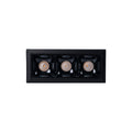 Recessed triple LED downlight - 6W - UGR18 - CRI90 - OSRAM Chip 2