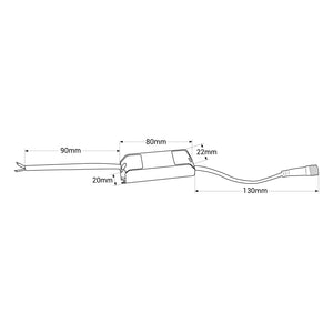 Foco lineal LED trimless / integración - 2W - UGR18 - CRI90 - Barcelona Led-
