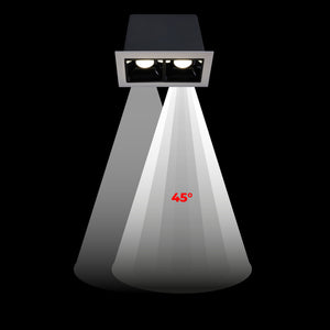 Foco lineal LED empotrable 4W - UGR18 - CRI90 - Chip OSRAM (58)