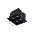 8-W-LED-Einbauleuchte, quadratisch – Schwarz – 4 Leuchten – UGR18 – CRI90 – OSRAM-Chip 2