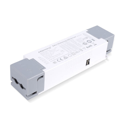 Driver dimmable par DALI + 1/0-10V + PUSH - 9-42V DC - 58W - Courant multiple (700-1400mA)