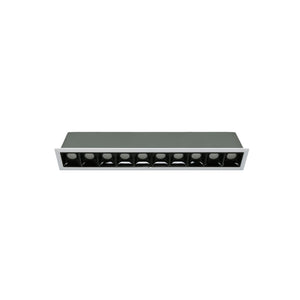 Foco lineal LED empotrable 20W - UGR18 - CRI90 - Chip OSRAM - Barcelona Led-