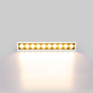 Foco lineal LED empotrable 20W - UGR18 - CRI90 - Chip OSRAM - Blanco (12)