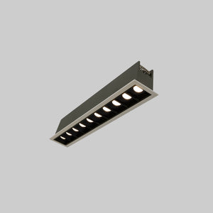 Foco lineal LED empotrable 20W - UGR18 - CRI90 - Chip OSRAM - Blanco (21)