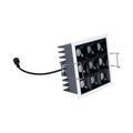 Recessed square LED downlight - 18W - 9 Spotlights - UGR18 - CRI90 - OSRAM Chip 2