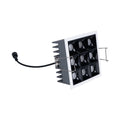 Downlight LED cuadrado empotrable 18W - 9 Focos - UGR18 - CRI90 - Chip OSRAM 2