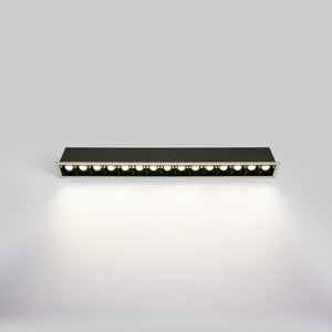 Foco lineal LED empotrable 30W - UGR18 - CRI90 - Chip OSRAM - Barcelona Led-