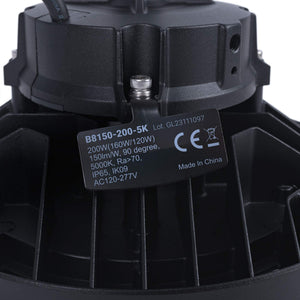 Campana LED industrial - 200W - PHILIPS Lumileds - Driver LIFUD - 5000K - IP65 - 7 años garantía (6)