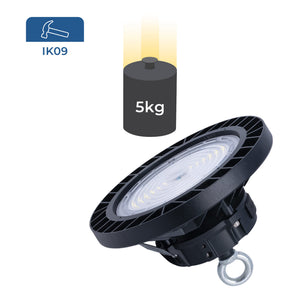 Campana LED industrial - 100W - PHILIPS Lumileds - Driver LIFUD - 5000K - IP65 - 7 años garantía (4)