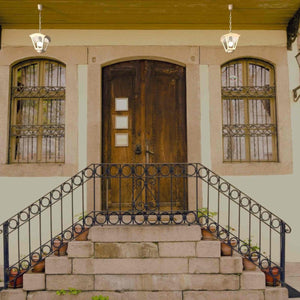 Farol de exterior colgante FUMAGALLI "Sicar/Roby" - Barcelona Led-Decoración