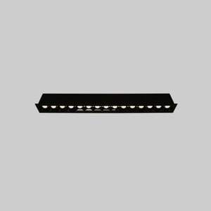 Foco lineal LED empotrable 30W - UGR18 - CRI90 - Chip OSRAM - Barcelona Led-