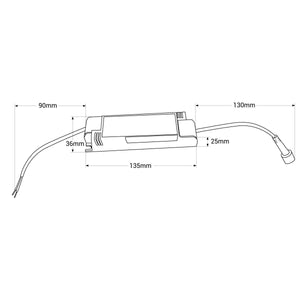 Foco lineal LED trimless / integración - 30W - UGR18 - CRI90 - Barcelona Led-