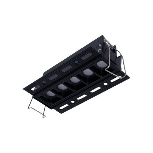 Recessed/Trimless linear LED spotlight for plasterboard - 12W - UGR18 - CRI90