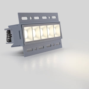 Foco lineal LED trimless / integración - 12W - UGR18 - CRI90 - Barcelona Led-