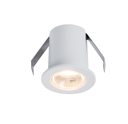 Downlight LED empotrable circular 2W - Chip Osram - UGR18 - Corte Ø 25mm - Blanco