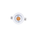 2W LED Einbaustrahler - Osram LED - UGR18 - Ø 25mm Einbau - weiß, rund 4