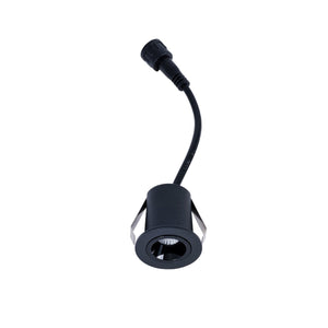 Downlight LED empotrable circular 2W - Chip Osram - UGR18 - Corte Ø 25mm - Negro (4)