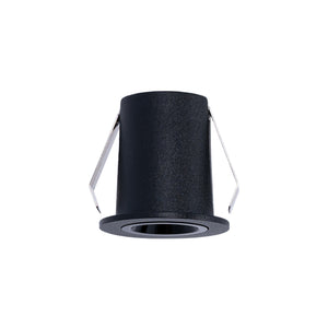 Downlight LED empotrable circular 2W - Chip Osram - UGR18 - Corte Ø 25mm - Negro (7)