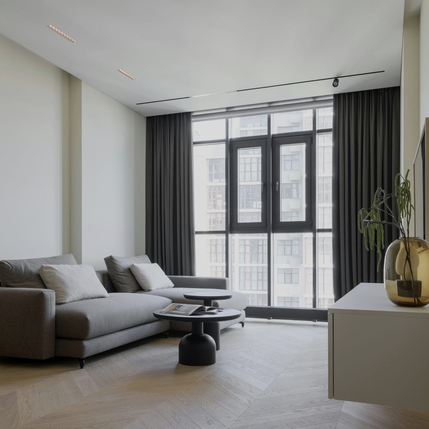 Foco lineal LED trimless / integración - 20W - UGR18 - CRI90 (1)