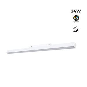 Luminaria lineal opal para carril magnético CCT - 24W - Mi Light - Barcelona Led-